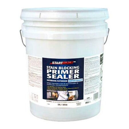 General Paint Start Right Interior/Exterior Stain Blocking Primer/Sealer, 5-Gallon - 133432
